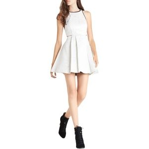 BCBG Generation White Dress w/ Cut Outs